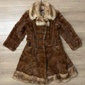 Vintage MINK Custom Fur Coat Gorgeous!